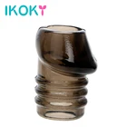 Resuable рябь презервативы кольцо на член увеличение пениса мужчины t удлинитель секс-игрушки для мужчин Задержка эякуляции пара инструментов эротические рукава магазин