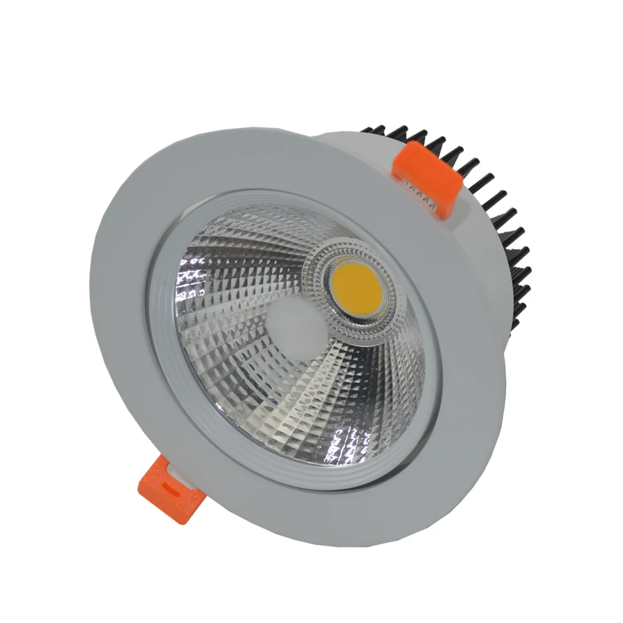 

Диммируемый Cob светодиодные светильники 7 Вт 10 Вт 12 Вт 15 Вт светодиодные точечные светильники встраиваемые светодиодные потолочные лампы