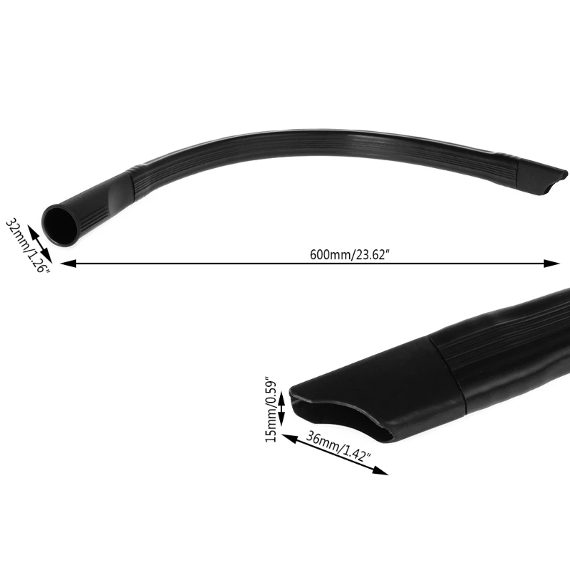 

Vacuum Cleaner Flexible Extra Long Crevice Tool Flat Suction For Midea Haier