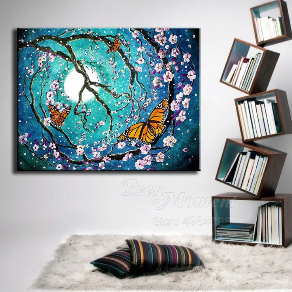 Ever Moment Diamond Painting Mosaic Flower Tree Butterfly 5D DIY Full Square Picture Of Rhinestone Embroidery 3F1982 | Дом и сад