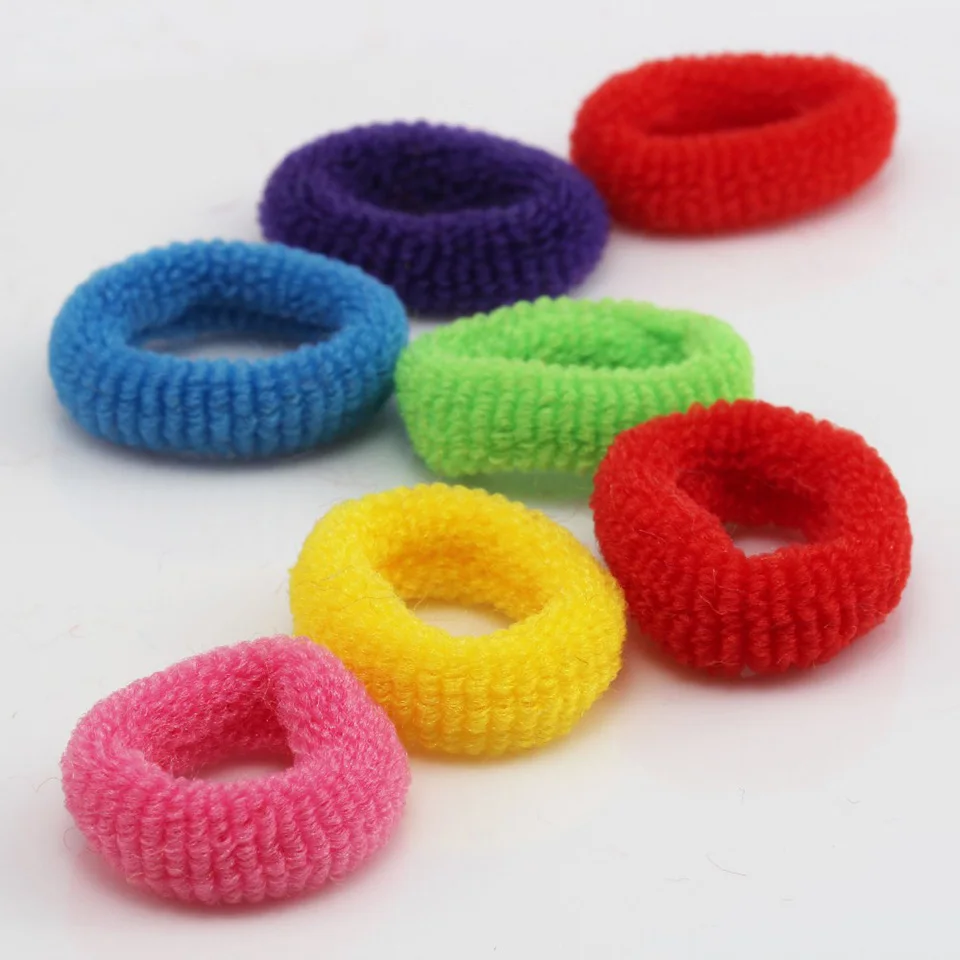 Эластичные резинки для волос девочек цветные 20 шт./лот|elastic hair bands|elastic hairhair band |