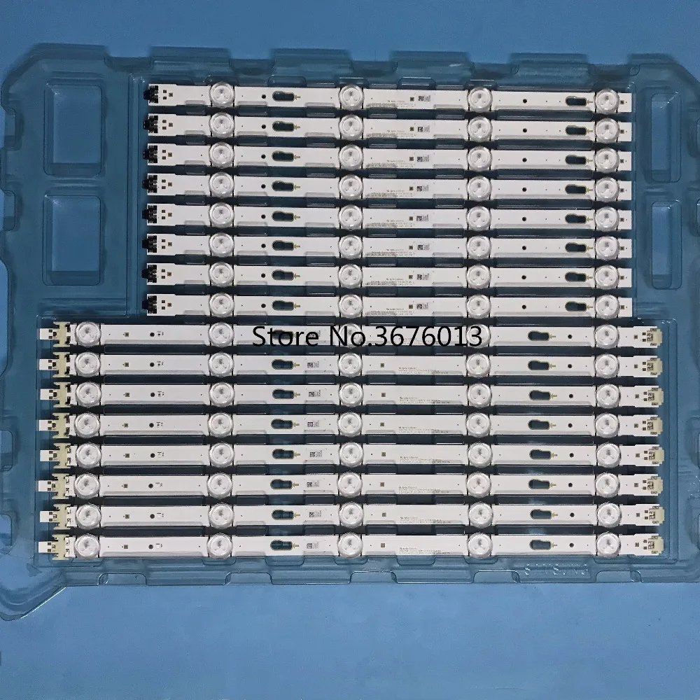 8 шт. светодиодная подсветка 813 мм 9 светодиодов для SamSung Un40j6500 UE40J6370 40 дюймов ТВ E88441
