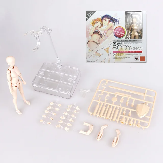 Оригинальное Тело KUN Takarai Rihito BODY CHAN Mange Рисунок DX BJD бледно-оранжевый и ПВХ серого цвета экшн Коллекционная модель игрушки