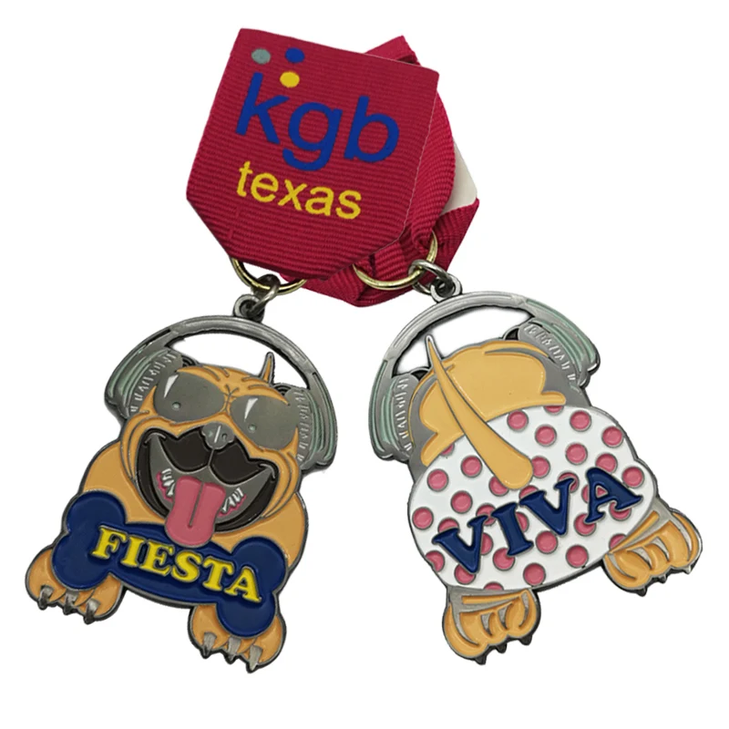 

Customized Color Engraving Medal New Design 3D Plating Paint Souvenir Medal