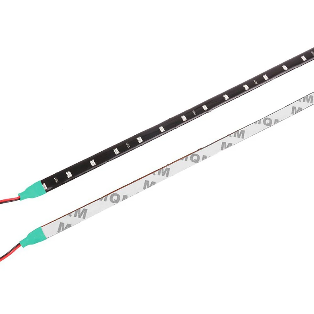 YSY 10 шт./лот 30 см водонепроницаемый свет 1210/3528 15SMD гибкие светодиодные полосы авто