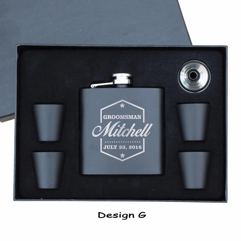 1 комплект Мужской подарочный набор персонализированная гравированная