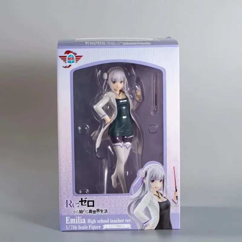 26cm Emilia Amilia Zero kara Hajimeru Isekai Seikatsu Action figure toys doll Christmas gift with box | Игрушки и хобби