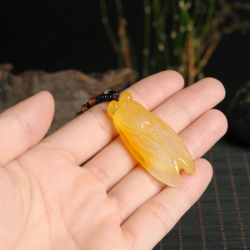 Natural Fine Women'S Jewelry Citrine Jade Necklace Boutique Pendant Abp0311 Free Shipping | Украшения и аксессуары