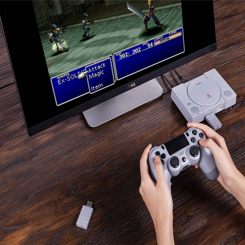 8Bitdo USB Wireless Adapter Bluetooth Gamepad Receiver for PS4 Windows Mac Switch Xbox one Controller nintend switch con | Электроника