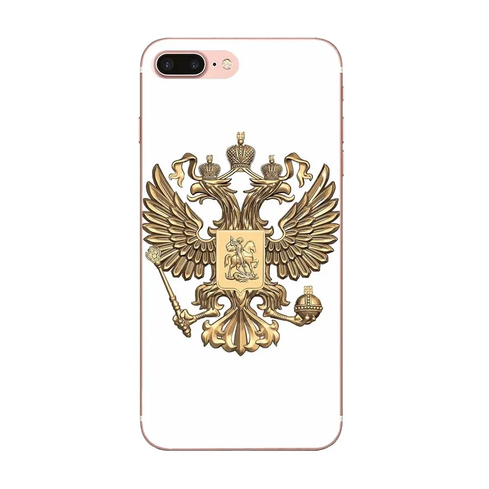 as picture Герб России крыльями орла флаг милый для huawei Honor 4C 5A 5C 5X6 6A 6X7 7A 7C 7X8 8C 8S 9 10 10i 20 20i Lite рro - Цвет: as picture