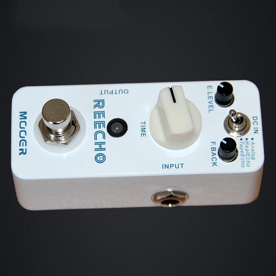 Mooer Reecho Delay гитарные педали эффектов аналоговые/Настоящие эхо/ленты эхо истинный