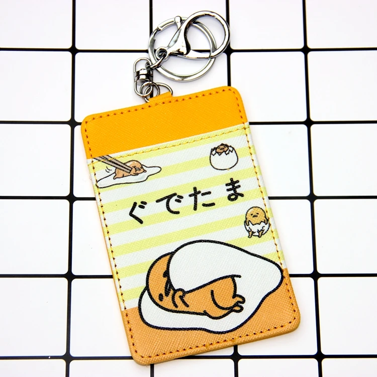 see chart IVYYE Мода Gudetama Sulley аниме плюшевый держатель для карт PU мультфильм Кредитные ID Сумки монета автобус карты кошелек девушки подарки - Цвет: see chart