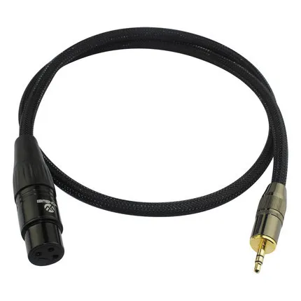 3 5 мм стерео разъем для Pin P XLR аудиокабеля с разъемом типа &quotМама&quot 0 m-30 m