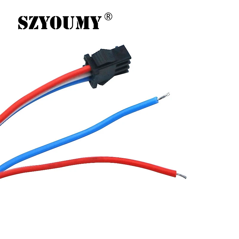 SZYOUMY 12 мм WS2811 полноцветный квадратный пиксельный светодиодный модуль