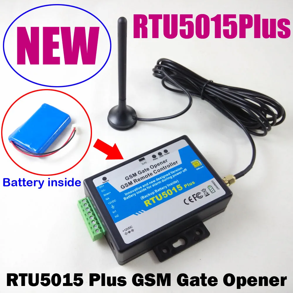 Устройство для открывания ворот RTU5015 Plus GSM устройство с дистанционным