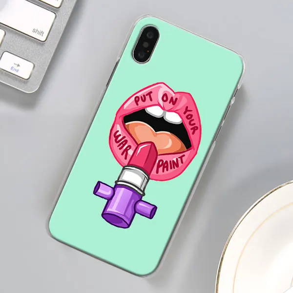 Эстетика Минимальный «Girl power» и женских чехол для телефона для Apple iPhone X XR 7 8 плюс 6 6s плюс XS MAX 11 Pro Max SE чехол для телефона Coque - Цвет: 12