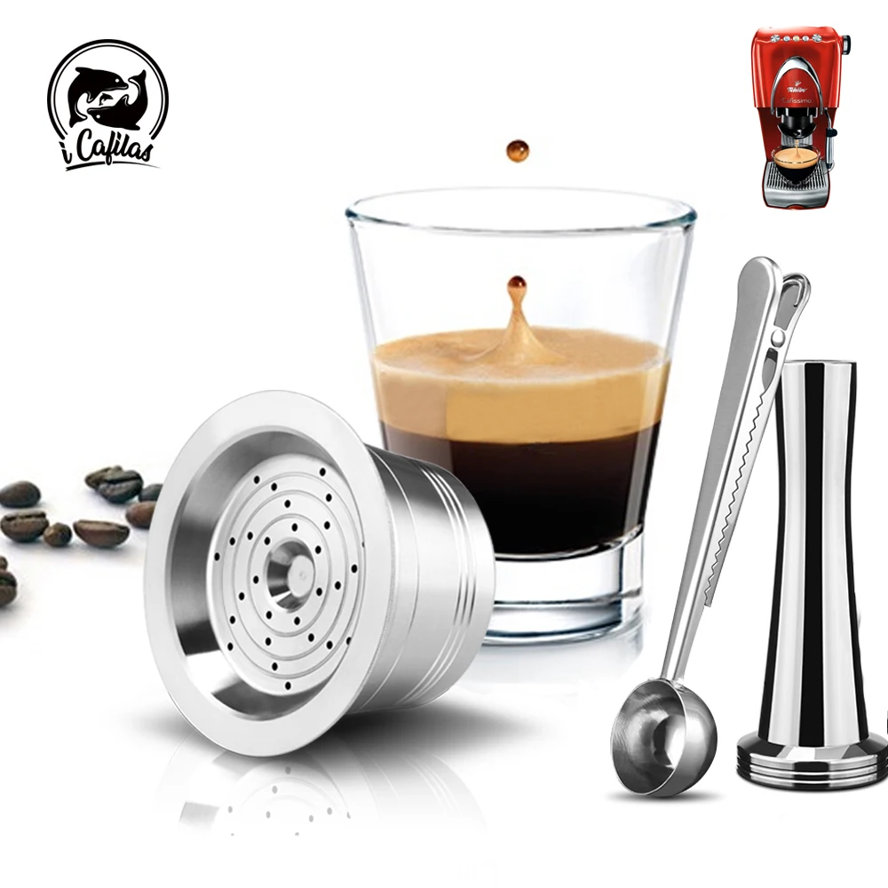 Многоразовые кофейные капсулы ICafilas из нержавеющей стали Cafissimo Classic/K FEE кофеварка