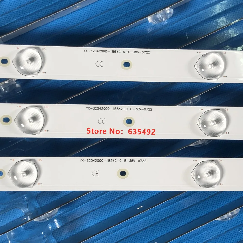 2 шт./комплект Светодиодная лента для подсветки P hilip s 32PFL5708/F7 32PHG4109/78 32PHH4109/88 320TT09 V5 V4