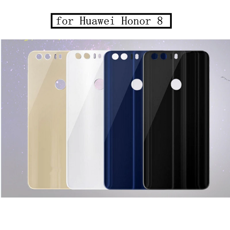 Для Huawei honor 8 Задняя крышка батареи корпус для Honor стеклянная двери с клейкой