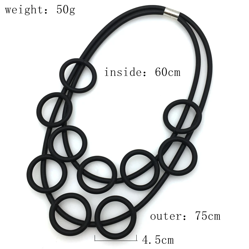Empress DIY Jewelry Women's Claims The Glamour Hand-Made Multi-Layer Vintage Soft foam Aluminum Necklace Is a Lucky Necklace. |
