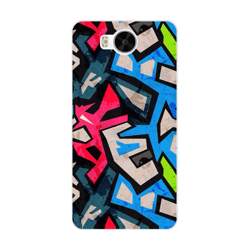 Huawei y3 ii Case Silicon Colorful images Painting Soft TPU Back Cover for 2 Phone fitted shell |