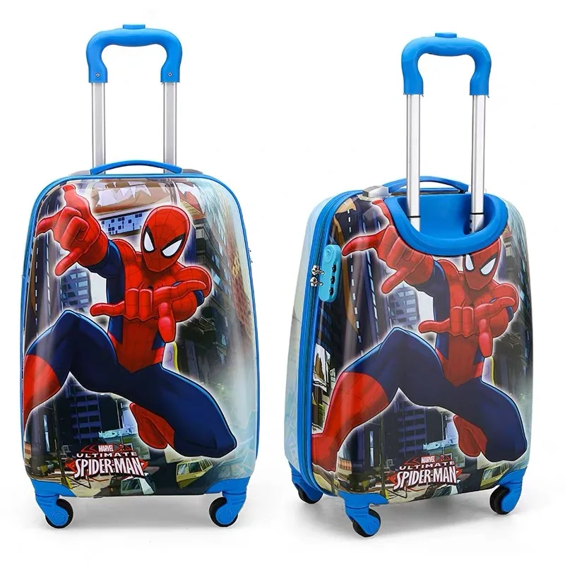 19 inch 19 inch carry-on Suitcase with wheels kids Spinner luggage carton travel Rolling Luggage trolley bags children's suitcase lovely - Цвет: 19 inch
