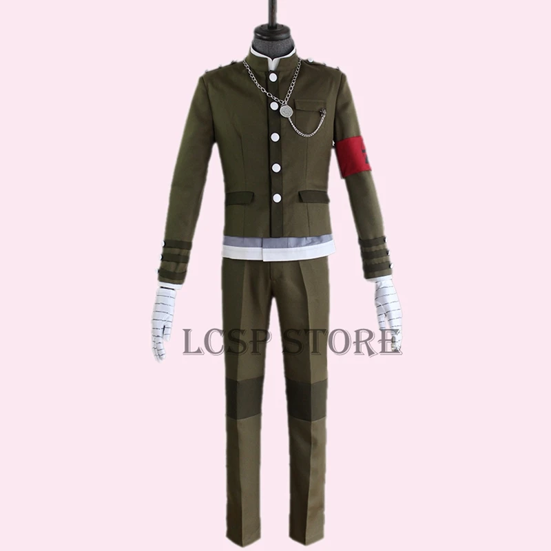 LCSP новый костюм для косплея Danganronpa V3 Korea kiyo Shinguji японская игра военная форма