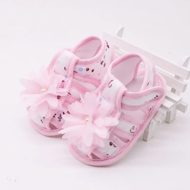 2019 summer baby shoes princess hollow sandals children comfortable canvas beach kids |