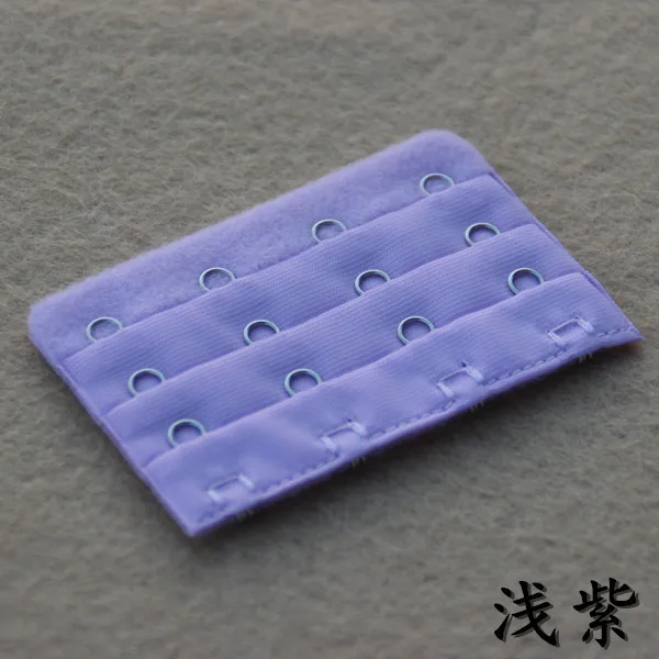 3PCS Multiple colors Bra extender Three rows Four buckles Underwear extension 2018 NEW Women accessories Distance 1.9cm |