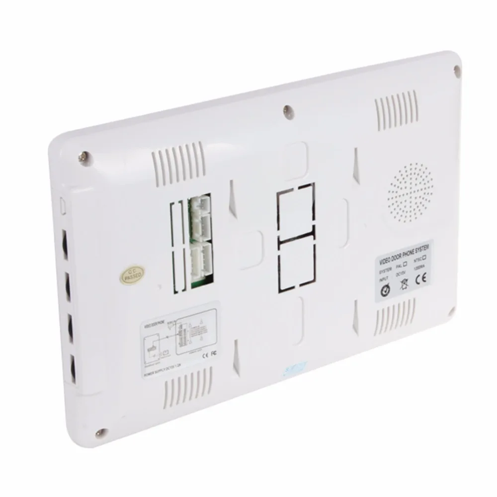 7 дюймов Проводной видео дверной звонок Домофон для домашной безопастности