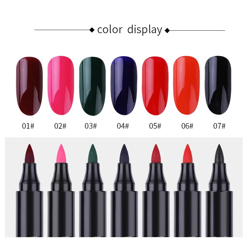 Новая ручка для лака ногтей ленивых многоцветная опционально Бесплатная выпечка