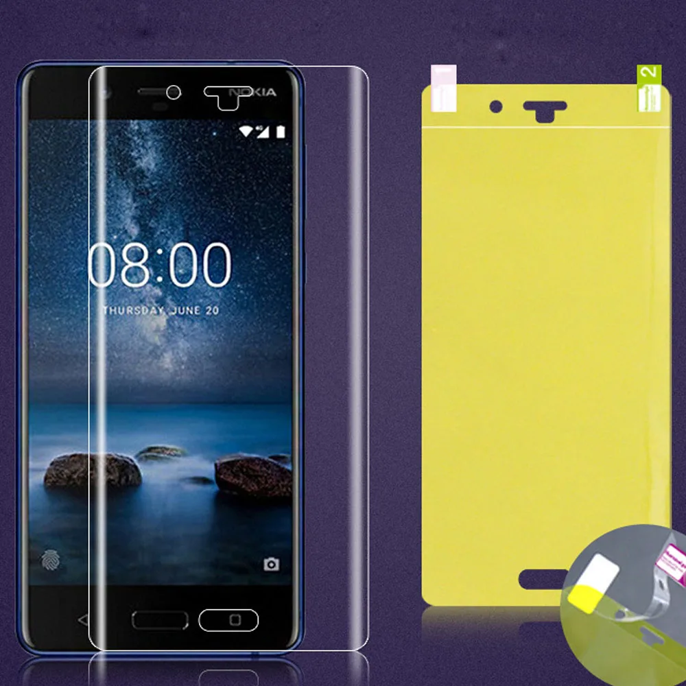 Прозрачный мягкий чехол из ТПУ для Nokia 8 sirocco 1 7 6 5 3 Plus X6 X5 полное покрытие