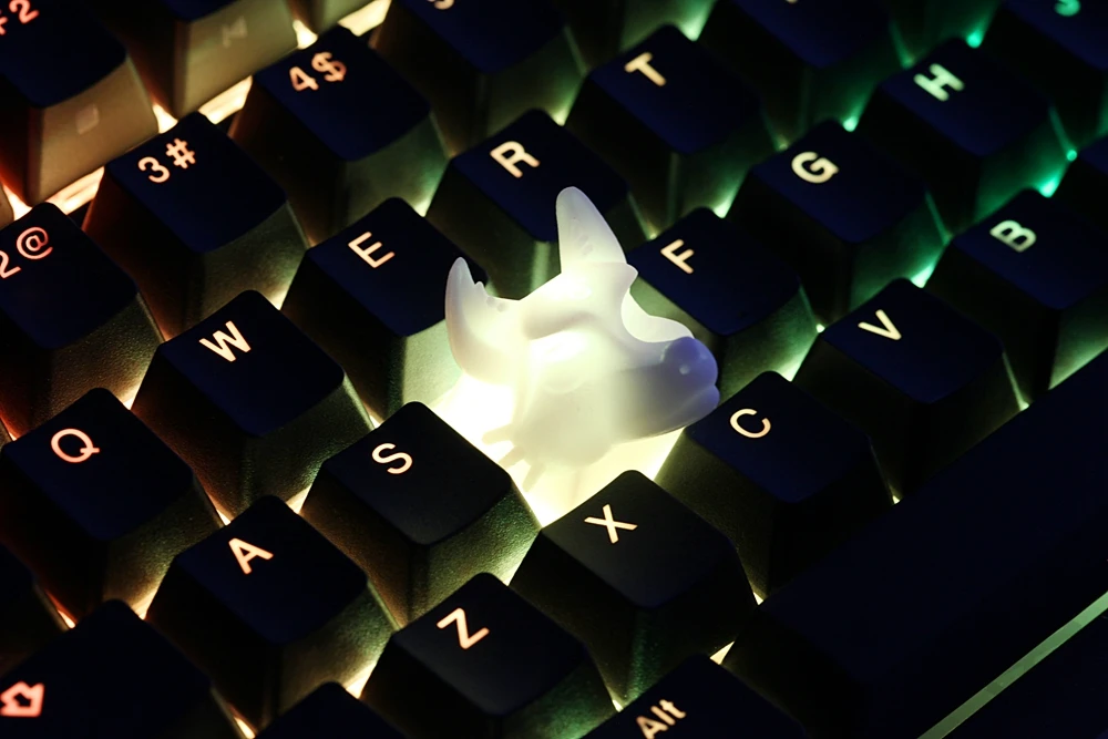 Новинка блестящая подсветка 3D-печать печать pla wolfs wolve Механическая Подсветка