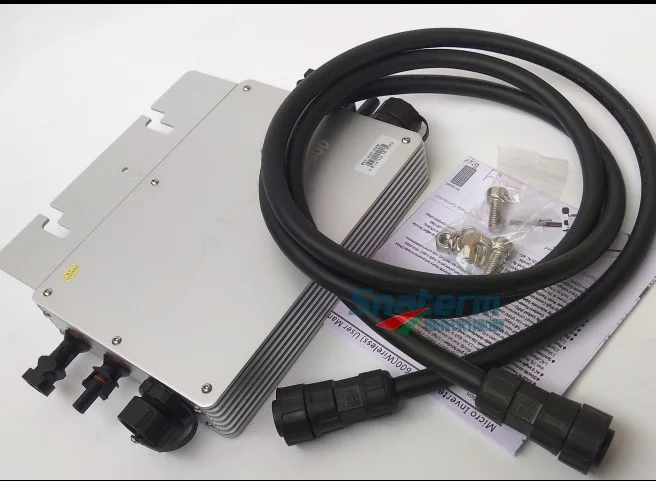MPPT 600 Вт солнечный PV внутрисетевой инвертор напряжения AC 110 В/600 в Инвертор