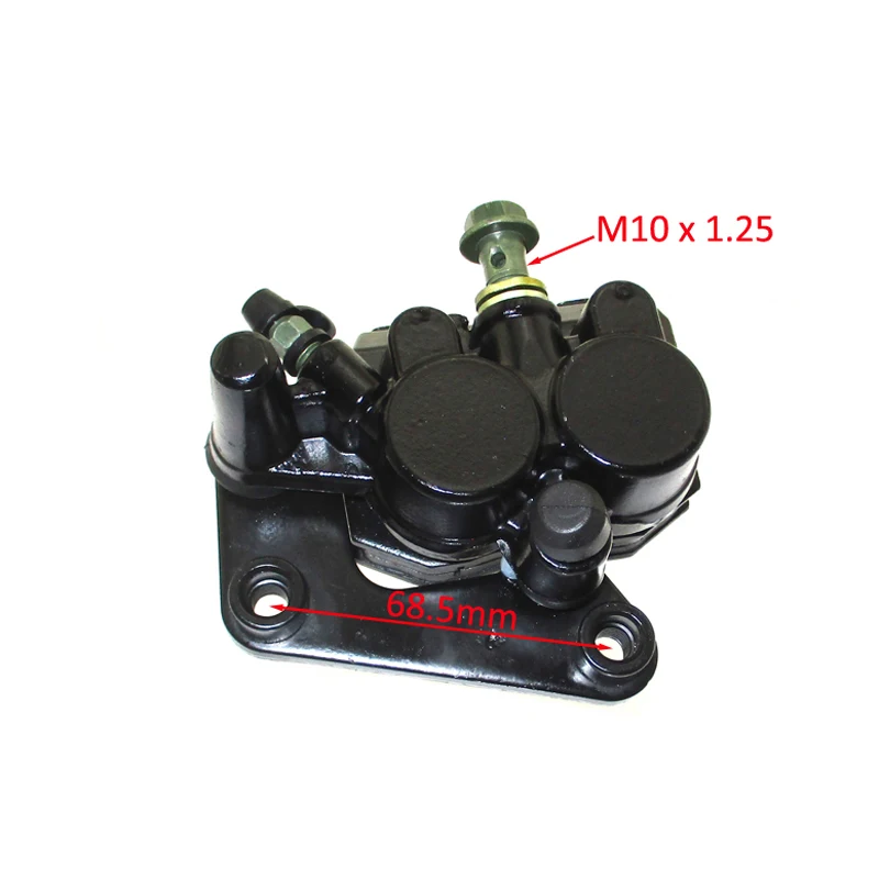 XLSION Aftermarket передний дисковый тормозной суппорт левый 2 поршня для скутера 50cc 125cc GY6