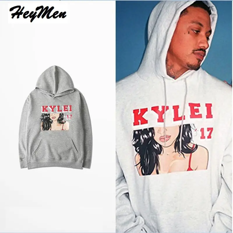 2017 европейский и американский улица скейтборд в стиле хип хоп Серые толстовки 17ss