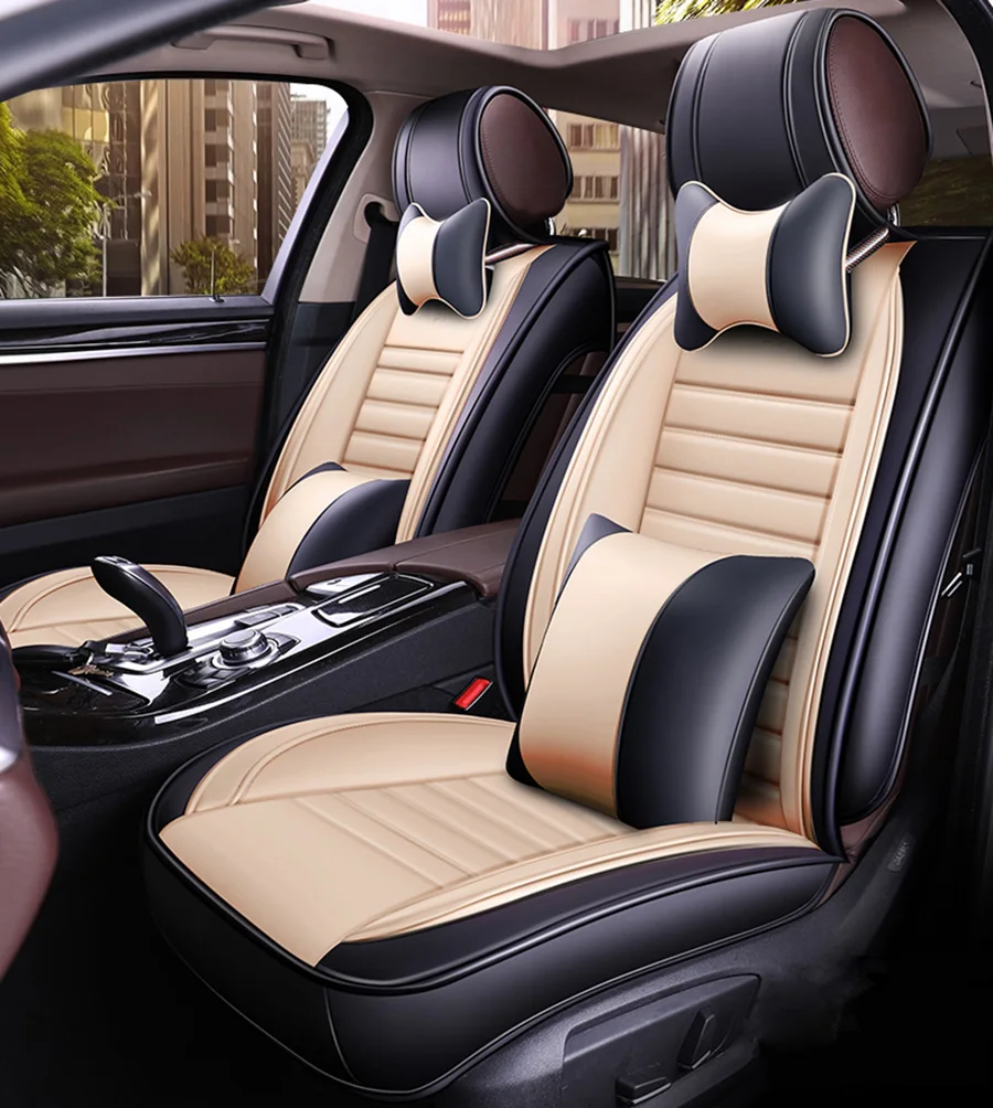 Передний+ задний) кожаные чехлы на сиденья для Mazda CX-9 cx9 demio familia premacy дань 6 gg gh gj 2010 2009 2008 2007
