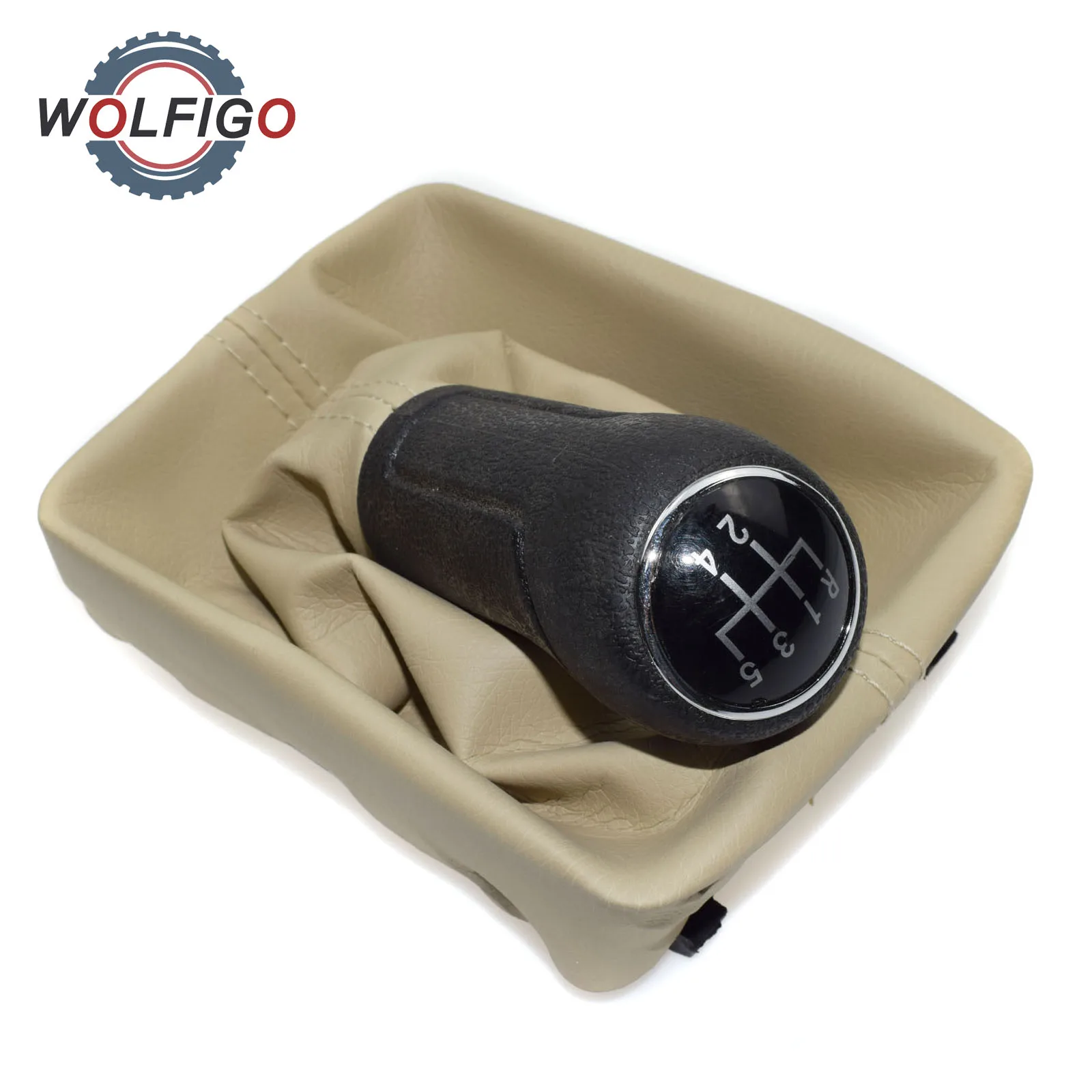 Ручка переключения передач WOLFIGO 5 скоростей для VW Volkswagen Polo 9N 9N3 2002 2003 2004 2005 2006 2007 2008
