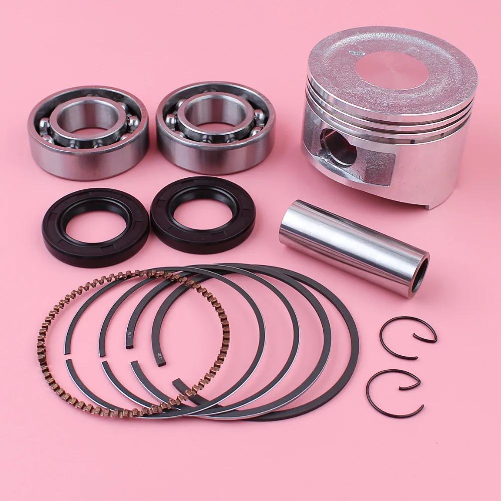 68mm piston pin ring circlip 6205 bearing oil seal kit for honda gx160 5 5hp gx 160 small engine motor part free global shipping
