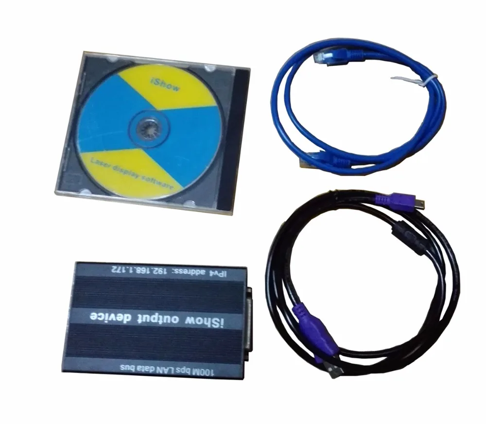 Оригинальное сценическое программное обеспечение для лазерного освещения iShow3.0