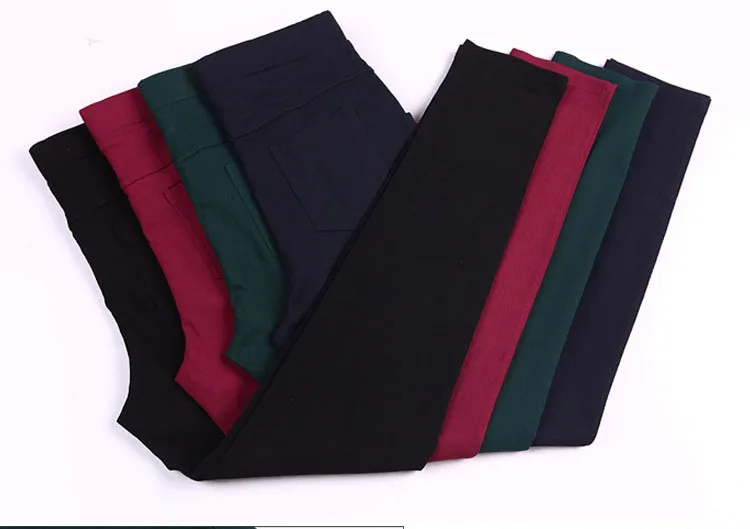 Новое поступление весна и осень Стиль Высокая талия женские леггинсы 6XL Плюс