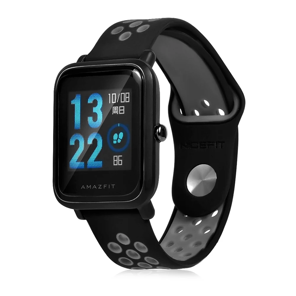 Мм 20 мм Силиконовые наручные часы ремешок для HUAMI Amazfit Youth Ed | Электроника