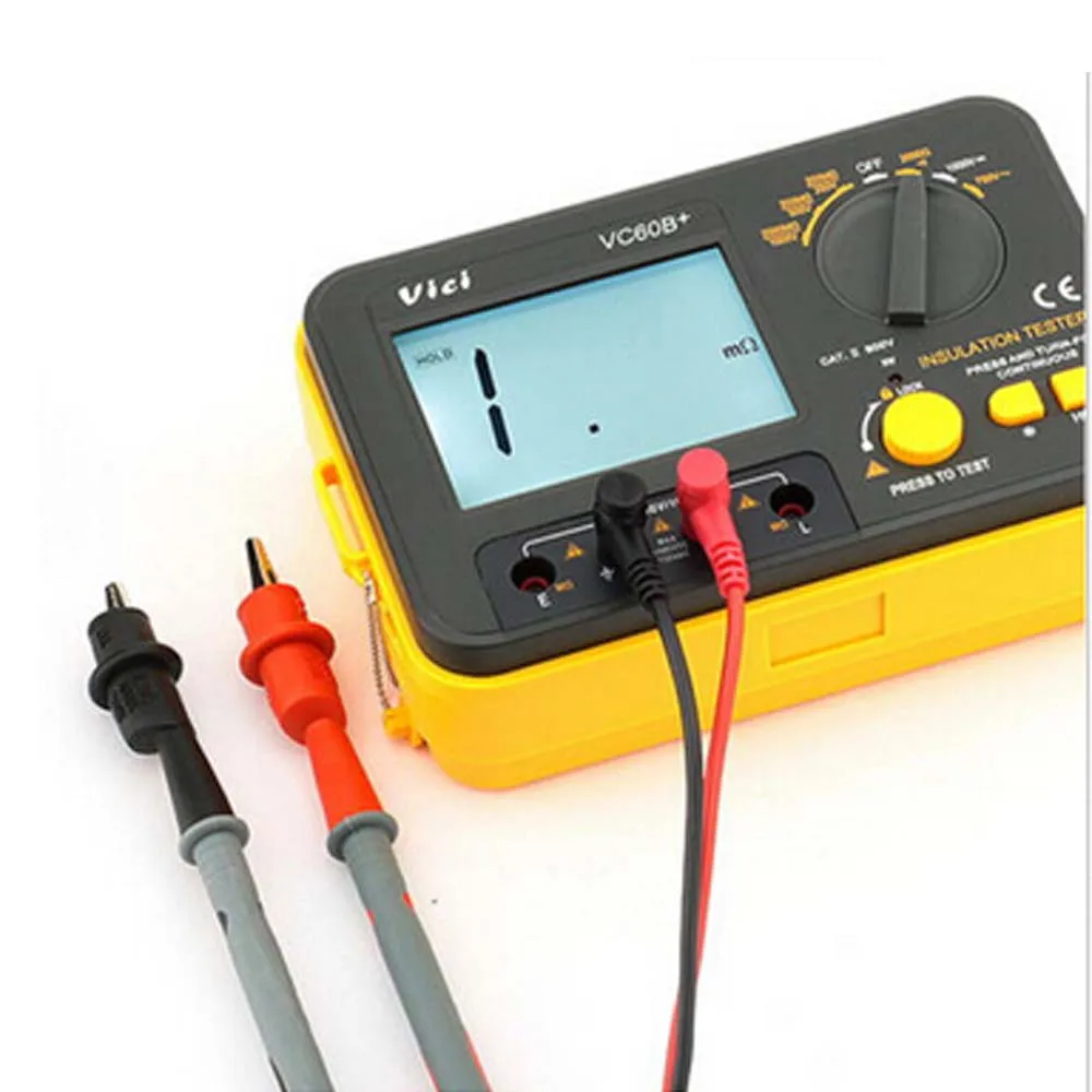 VC60B + цифровой тестер сопротивления изоляции мегометр мегомметр VICHY