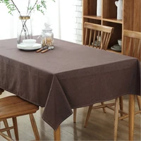 european style tablecloth coffee table cotton and linen waterproof tablecloth household hotel tablecloth high quality tablecloth