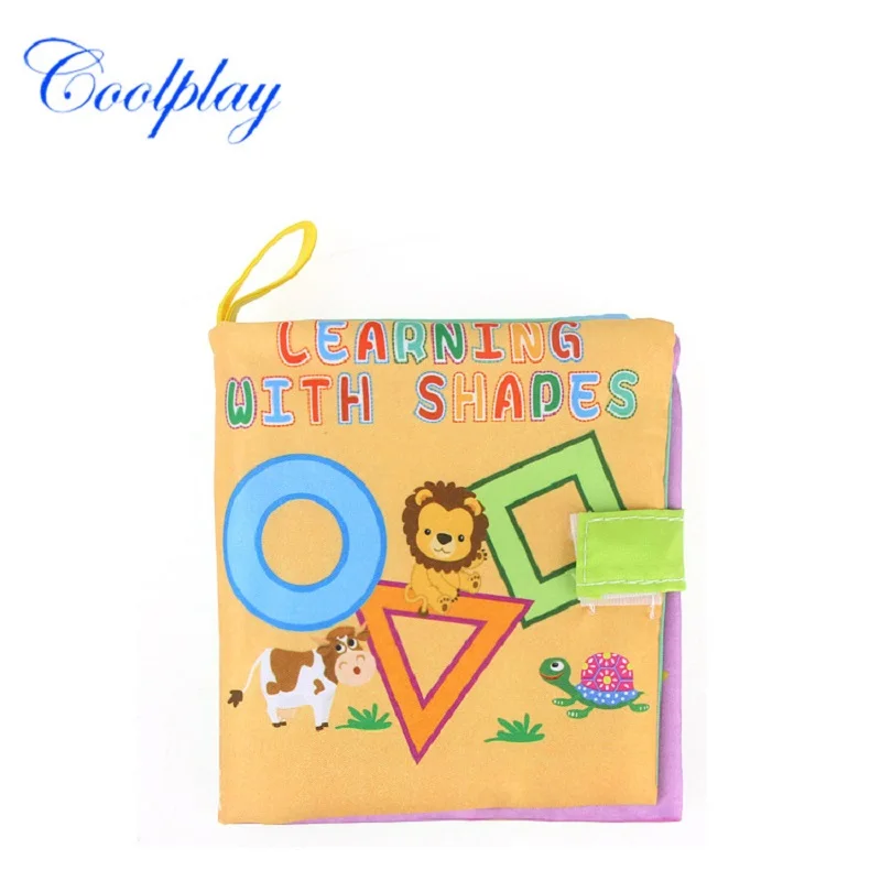 Coolplay 4 шт. Baby's First Non-Toxic Ткань Мягкая Книги Красочные Дети Предпочли | Игрушки и