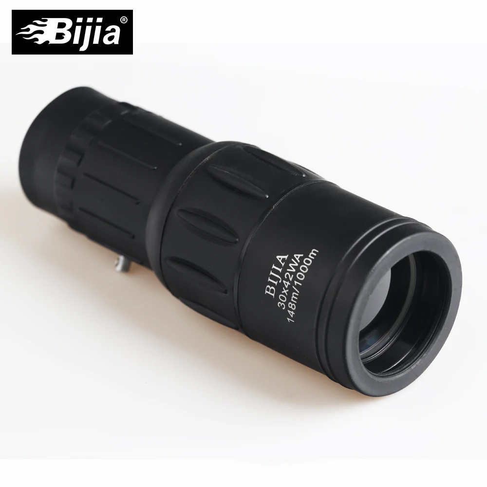 Bijia 30x42 Высокая Мощность Двойной фокус монокулярный оптический Монокуляр Spyglass HD зрительные прицелы профессиональный телескоп