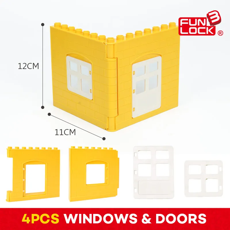 Конструктор Funlock Duplo Детский конструктор ворота окна | Игрушки и хобби