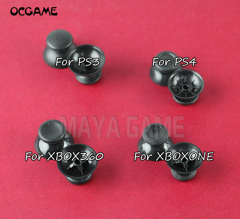 OCGAME 500 шт./лот аналоговый стик в виде грибов для PS5 ps4 ps3 xbox 360 контроллера one Стик