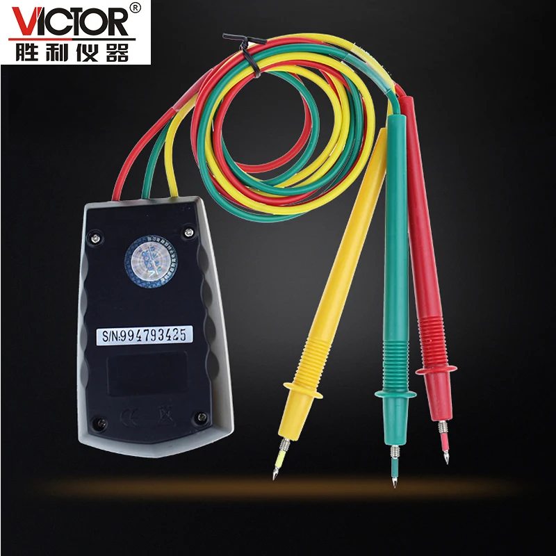 Виктор VC850A 3 фазы Последовательность индикатор вращения тестер 200 ~ 480 V контрольно