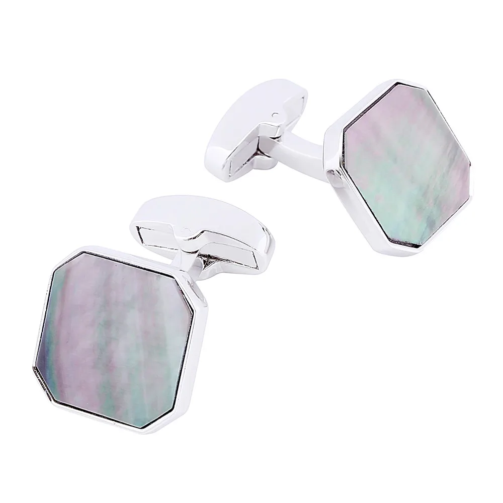 Классические мужские запонки HAWSON квадратная винтажная запонка с жемчугом и